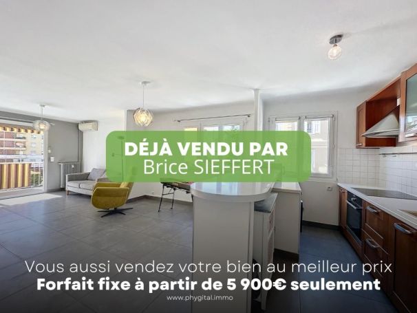 A louer APPARTEMENT T2 55 M2 BORD DE MER NICE