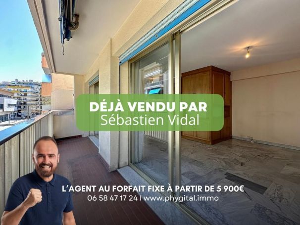A louer APPARTEMENT T2 49 M2 TERRASSE BORD DE MER ANTIBES