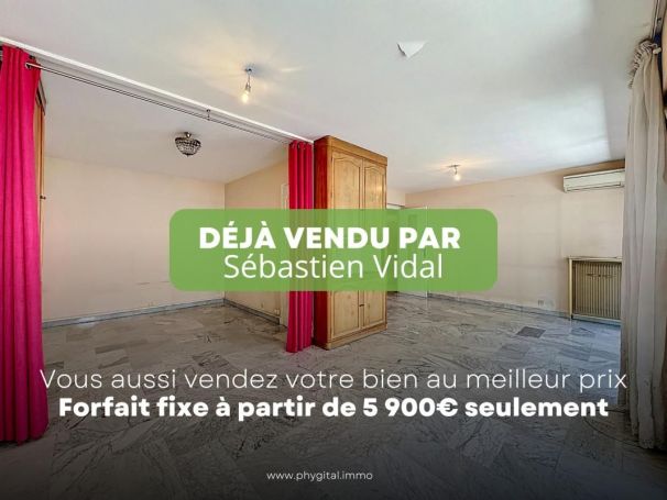 A louer APPARTEMENT T2 49 M2 TERRASSE BORD DE MER ANTIBES
