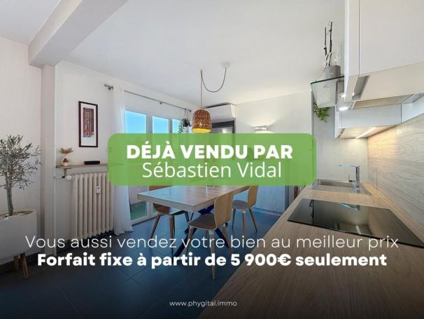 A louer APPARTEMENT T3 57 M2 VUE MER ANTIBES