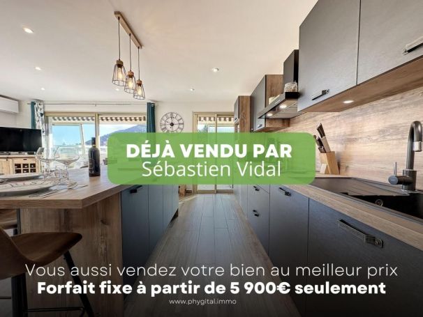 A louer APPARTEMENT T3 73 M2 TERRASSE BORD DE MER MANDELIEU LA NAPOULE
