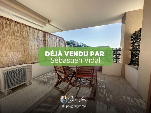A louer APPARTEMENT T2 43 M2 TERRASSE BORD DE MER NICE
