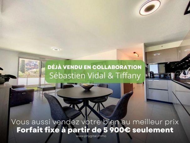A louer APPARTEMENT T4 85 M2 TERRASSE VUE MER SAINT LAURENT DU VAR