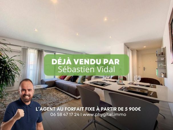 A louer APPARTEMENT T3 70 M2 TERRASSE BORD DE MER ANTIBES