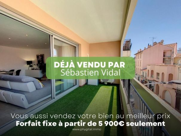 A louer APPARTEMENT T3 70 M2 TERRASSE BORD DE MER ANTIBES