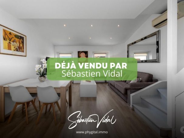 A louer APPARTEMENT DUPLEX T2 43 M2 BORD DE MER CANNES