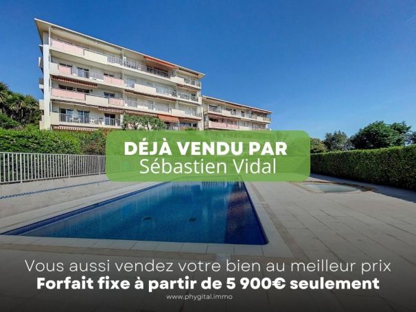 A louer APPARTEMENT T3 60 M2 TERRASSE BORD DE MER ANTIBES