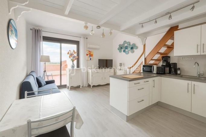 A louer APPARTEMENT NEUF T2 38 M2 TERRASSE BORD DE MER LE BARCARES