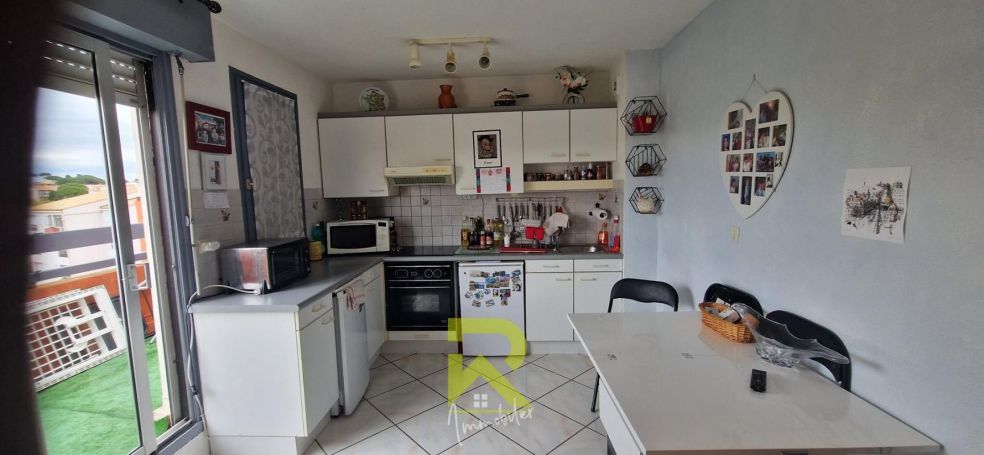 A vendre APPARTEMENT T2 40 M2 TERRASSE PLAGE à PIED LE CAP D AGDE