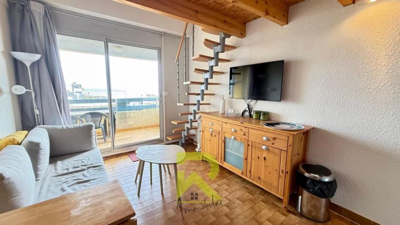 A louer APPARTEMENT T3 27 M2 TERRASSE VUE MER MARSEILLAN PLAGE