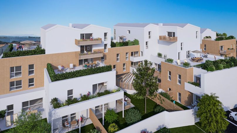 A louer APPARTEMENT DUPLEX NEUF T2 37 M2 TERRASSE BORD DE MER LA ROCHELLE