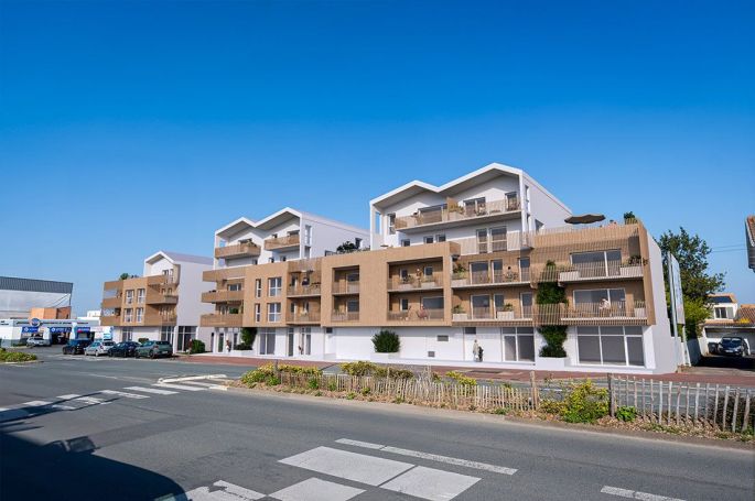 A louer APPARTEMENT DUPLEX NEUF T2 44 M2 TERRASSE BORD DE MER LA ROCHELLE