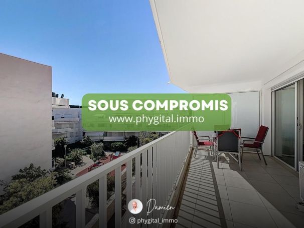 A louer APPARTEMENT T2 42 M2 TERRASSE BORD DE MER CANNES