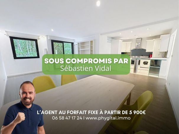 A louer APPARTEMENT T3 64 M2 BORD DE MER ANTIBES