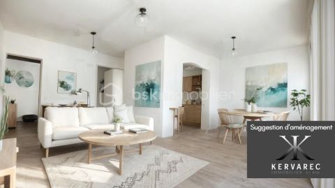 A louer APPARTEMENT T3 95 M2 BORD DE MER HYERES