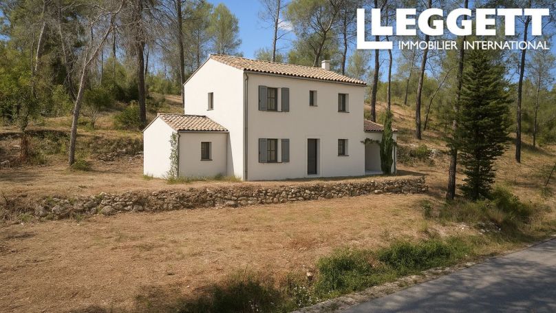 A vendre Grand terrain en restanque de 5100m² au calme avec PERMIS OBTENU Saint Paul En Foret