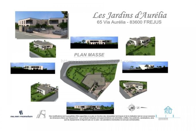 A louer APPARTEMENT T3 86 M2 TERRASSE BORD DE MER FREJUS