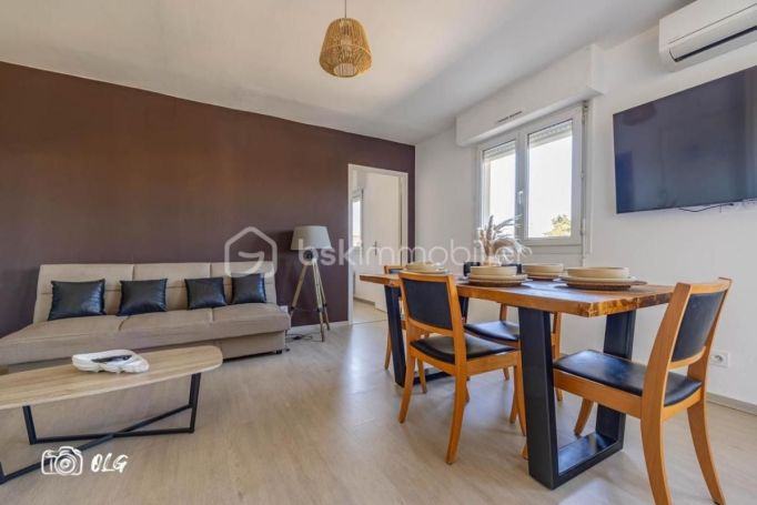 A louer APPARTEMENT NEUF T3 55 M2 BORD DE MER LATTES