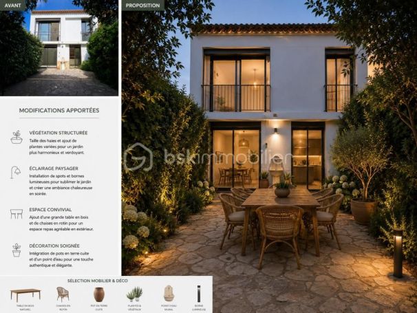 A vendre MAISON  CONTEMPORAINE BORD DE MER SIX FOURS LES PLAGES