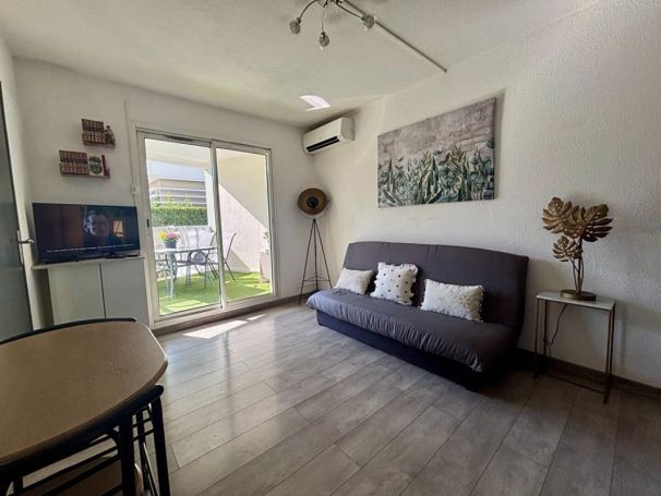 A louer APPARTEMENT T2 27 M2 TERRASSE BORD DE MER CAGNES SUR MER