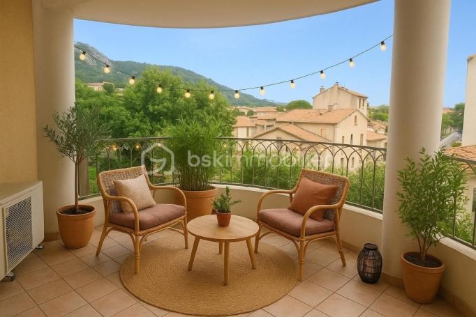 A louer APPARTEMENT T3 52 M2 TERRASSE BORD DE MER TOULON