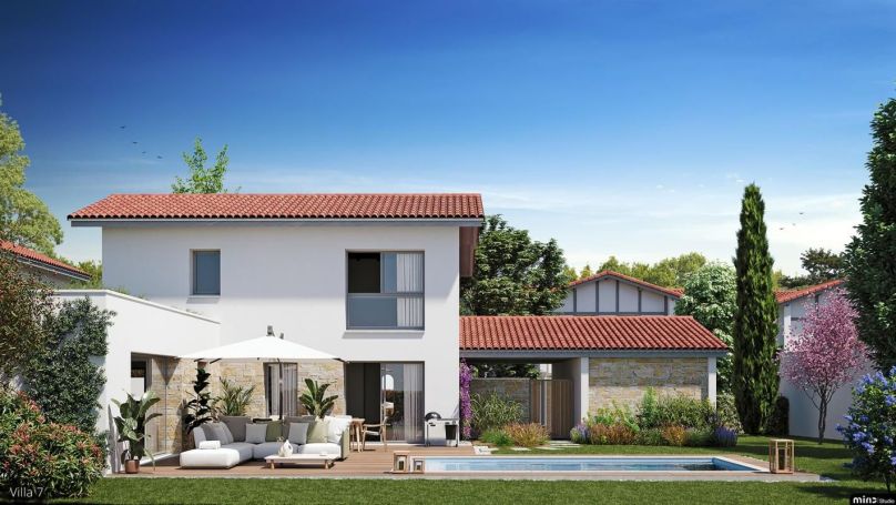 A louer MAISON  CONTEMPORAINE BORD DE MER ANGLET