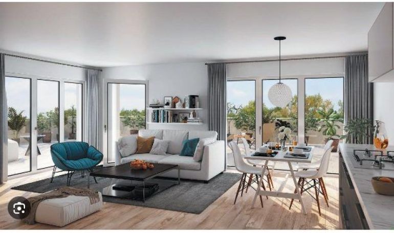 A vendre APPARTEMENT T3 TERRASSE SUD DERNIER ETAGE NEUF La Seyne-sur-Mer