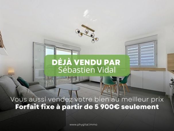 A louer APPARTEMENT DE PRESTIGE T3 59 M2 TERRASSE BORD DE MER ANTIBES