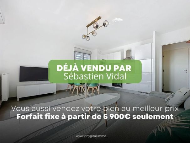 A louer APPARTEMENT DE PRESTIGE T3 59 M2 TERRASSE BORD DE MER ANTIBES