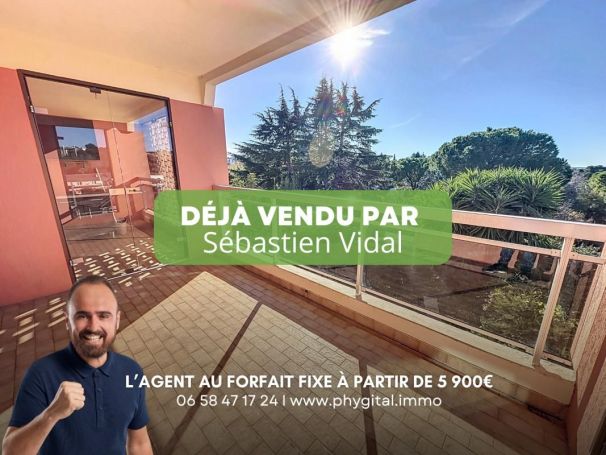 A louer APPARTEMENT DE PRESTIGE T3 67 M2 TERRASSE BORD DE MER ANTIBES