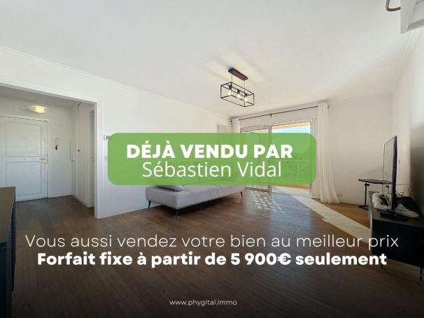 A louer APPARTEMENT DE PRESTIGE T3 67 M2 TERRASSE BORD DE MER ANTIBES