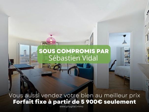 A louer APPARTEMENT T2 52 M2 VUE MER ANTIBES