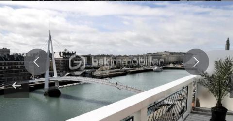 A louer APPARTEMENT T3 62 M2 TERRASSE BORD DE MER LE HAVRE