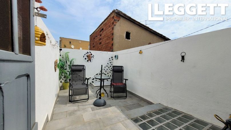 A vendre JOLIE MAISON DE VILLAGE T4 58M2 Salses Le Chateau