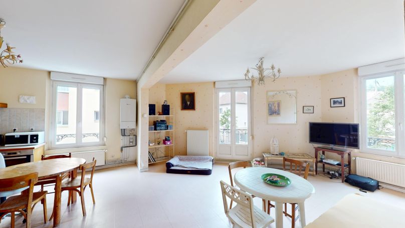 A vendre Appartement 3 chambres Dieppe (76)