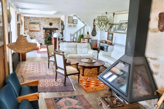 A vendre Belle longère 6 pieces 140 m2 dans la baie d'Audierne