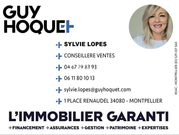 A louer APPARTEMENT T2 48 M2  MONTPELLIER