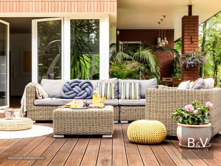 Appartement 4 pièces avec terrasse et jardin  