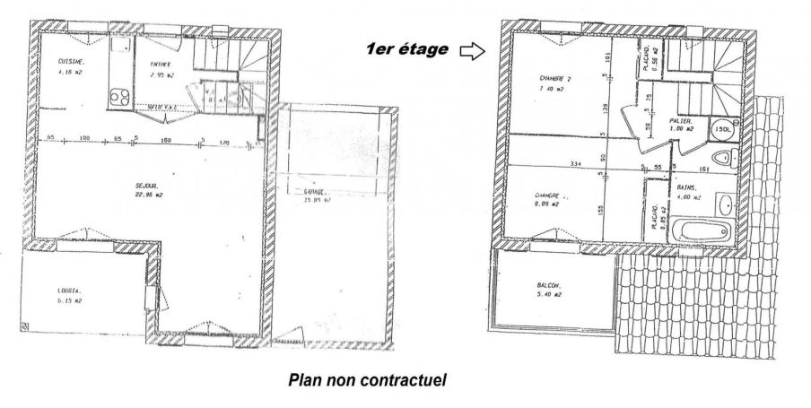 A louer MAISON  4 PIECES 70 M2  TOURRETTES