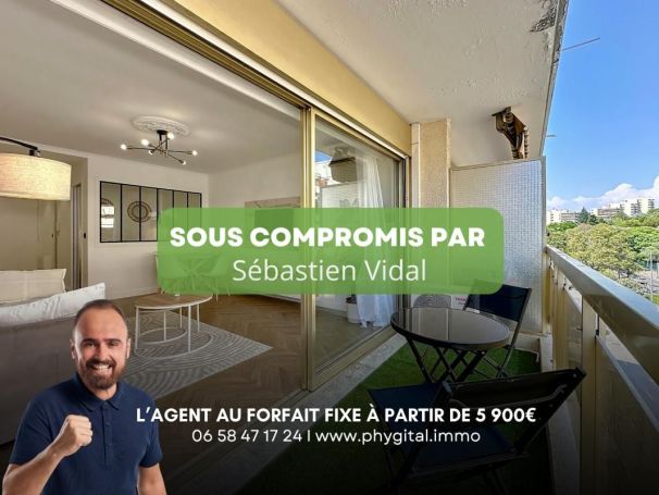 A louer STUDIO  31 M2 TERRASSE BORD DE MER ANTIBES