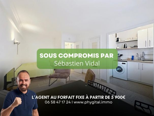 A louer STUDIO  25 M2 TERRASSE BORD DE MER CANNES