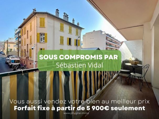 A louer STUDIO  25 M2 TERRASSE BORD DE MER CANNES