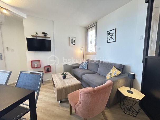 A louer STUDIO NEUF  35 M2 VUE MER CANET EN ROUSSILLON