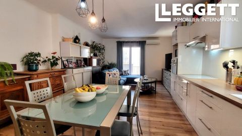 A vendre Immeuble mixte de 129m2 : Commerce 42m² + Duplex T4 de 87m Canet En Roussillon