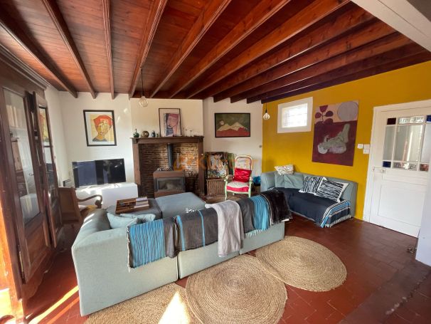 A vendre MAISON TYPIQUE 4 PIECES 90 M² PLAIN PIED  Saint-Pierre-en-Port