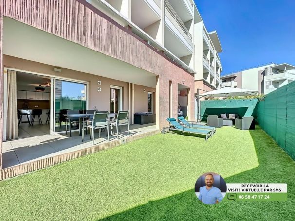A louer APPARTEMENT T3 71 M2 TERRASSE BORD DE MER VILLENEUVE LOUBET