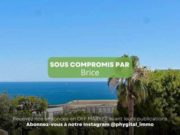 A louer APPARTEMENT T4 85 M2 TERRASSE VUE MER NICE