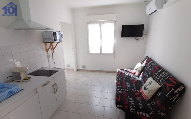 A louer APPARTEMENT T2 28 M2 TERRASSE BORD DE MER VALRAS PLAGE