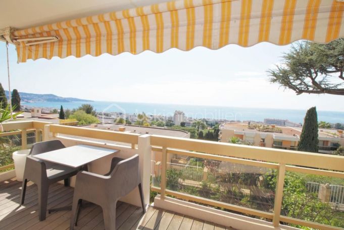 A louer APPARTEMENT DE PRESTIGE T2 56 M2 TERRASSE VUE MER NICE