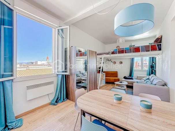 A louer APPARTEMENT T2 40 M2 VUE MER PALAVAS LES FLOTS